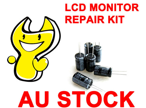 Lcd monitor capacitor repair - monitor,