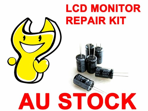 Lcd monitor capacitor repair - lcd,